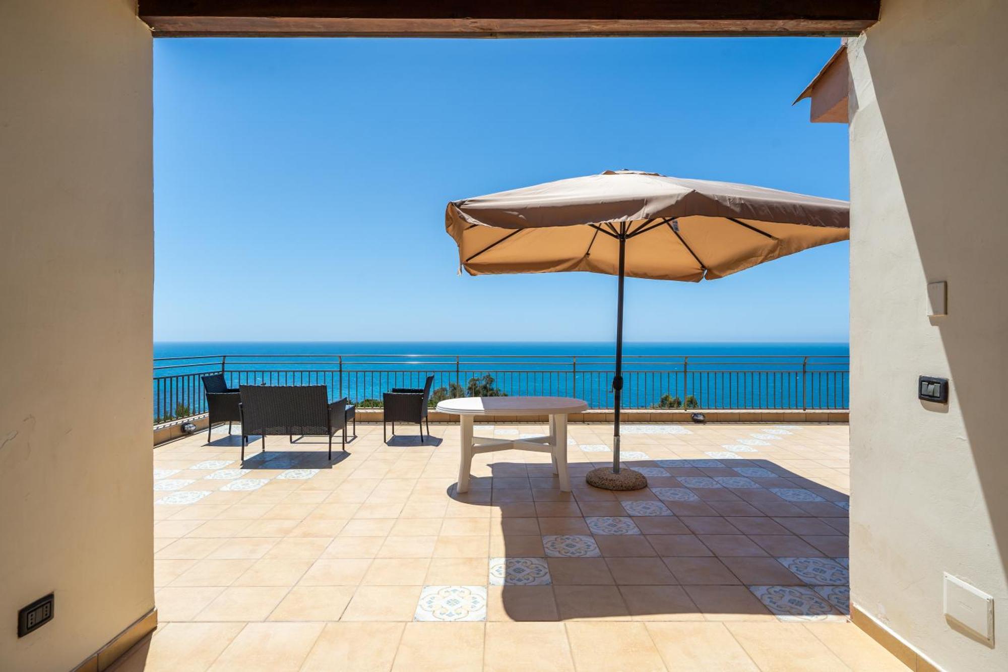 Villa Rosa Sul Mare Sciacca Bagian luar foto