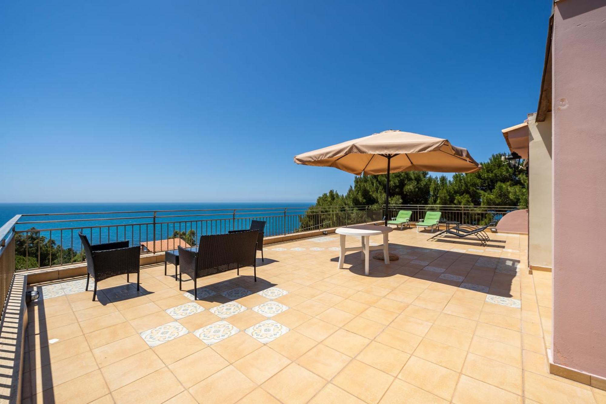 Villa Rosa Sul Mare Sciacca Bagian luar foto
