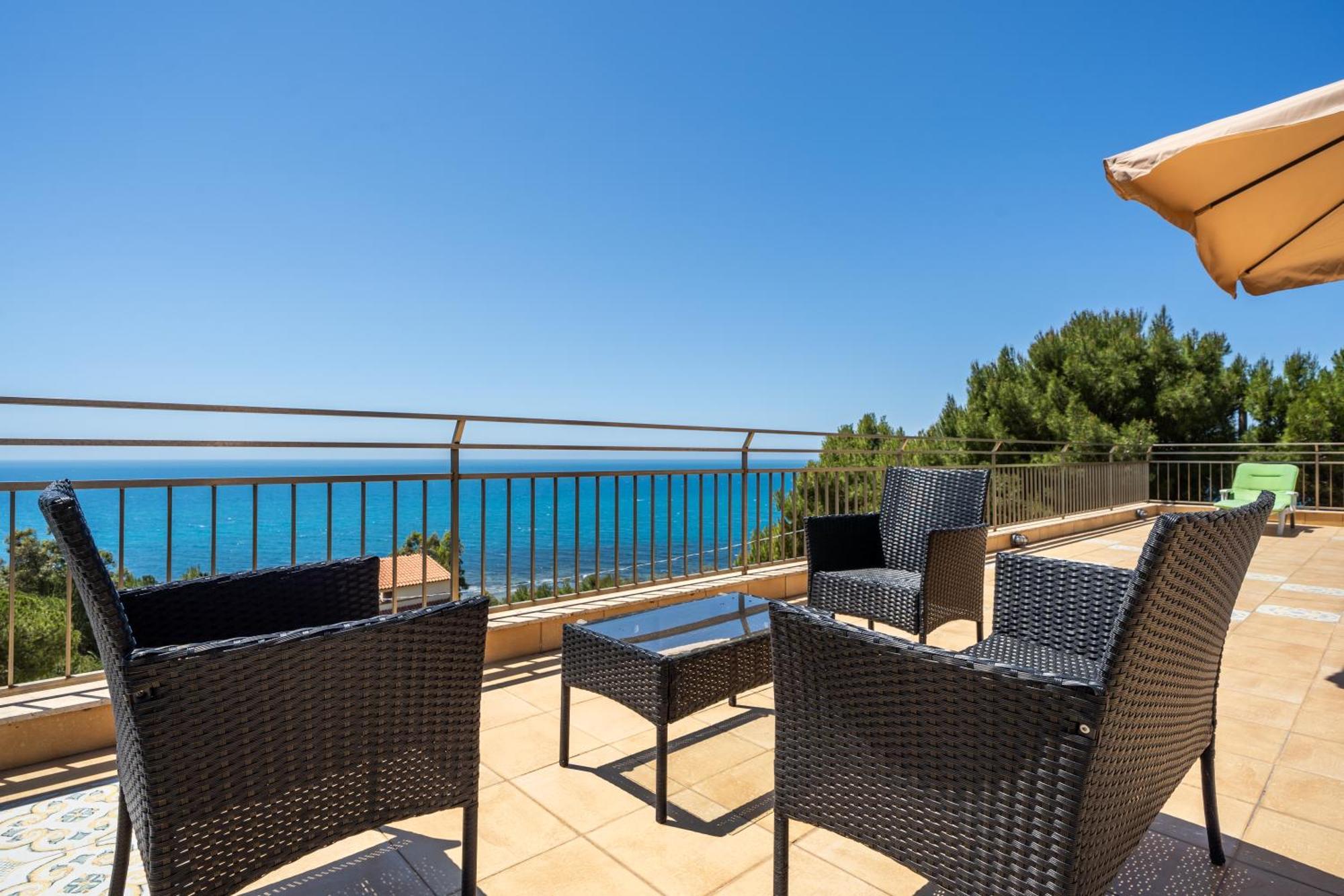 Villa Rosa Sul Mare Sciacca Bagian luar foto