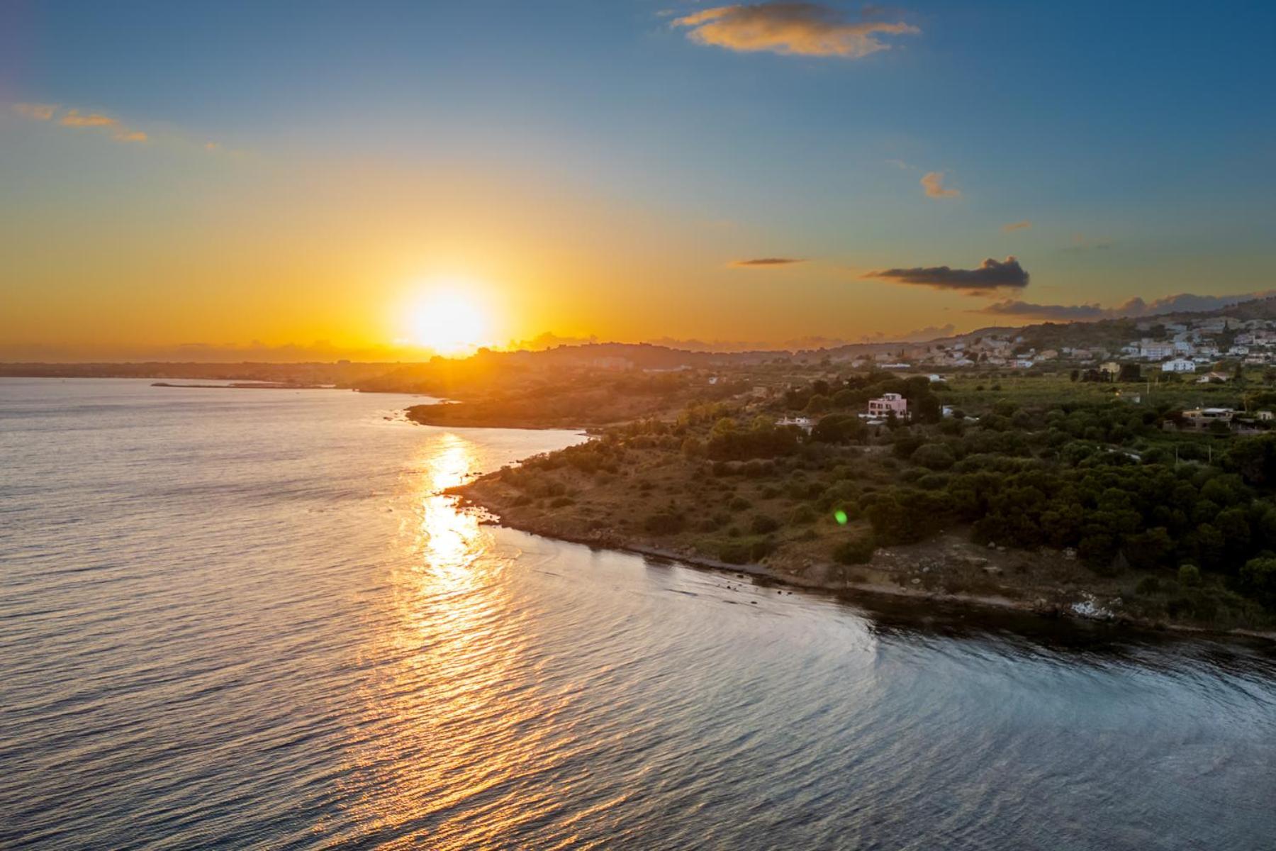 Villa Rosa Sul Mare Sciacca Bagian luar foto