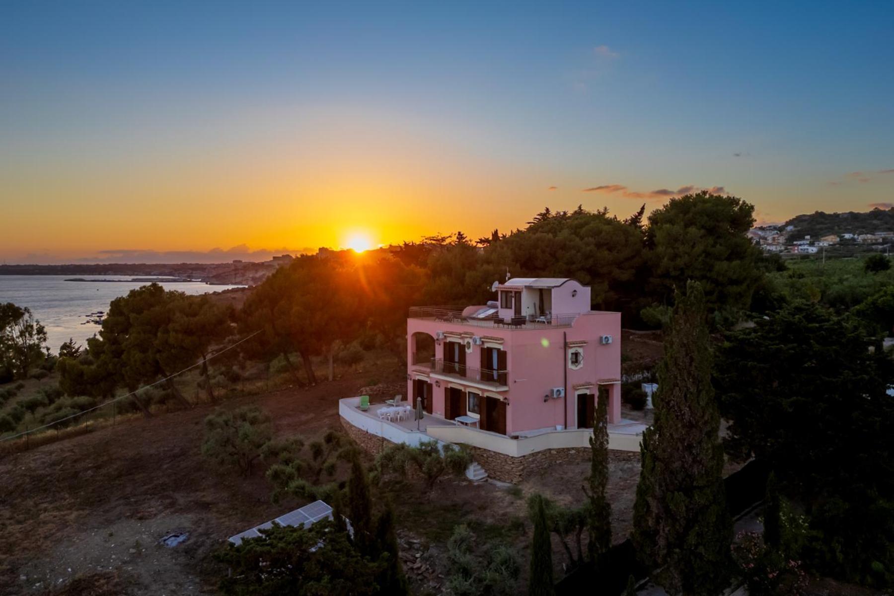 Villa Rosa Sul Mare Sciacca Bagian luar foto